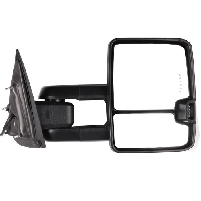 Tow Mirrors Pair for 2014-2018 GMC Sierra Chevy Silverado 1500 2500HD 3500HD Power Heated Turn Signal Running Clearance Light 