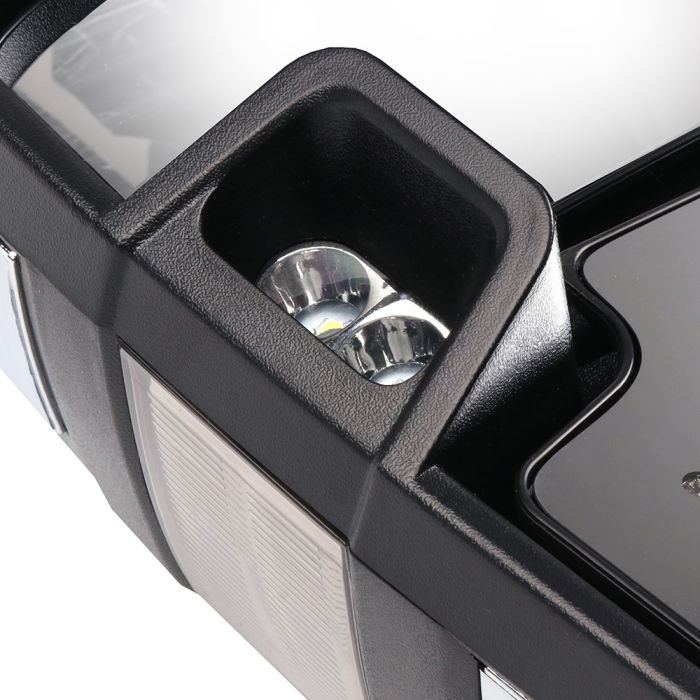 Tow Mirrors Pair for 2014-2018 GMC Sierra Chevy Silverado 1500 2500HD 3500HD Power Heated Turn Signal Running Clearance Light 