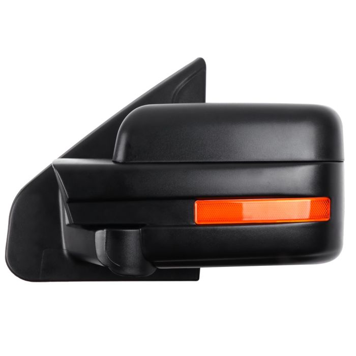 Towing Mirror Driver Side for 2004-2014 Ford F150 Power Heated Turn Signal Puddle Light