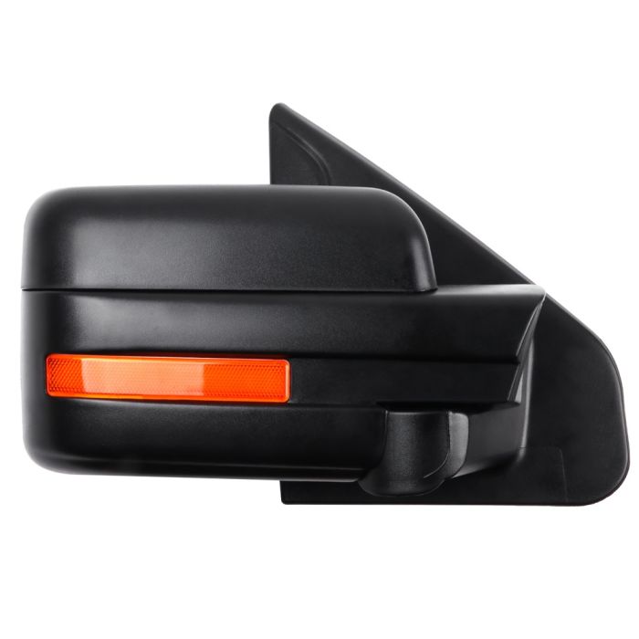 Towing Mirror Passenger Side for 2004-2014 Ford F150 Power Heated Turn Signal Puddle Light 
