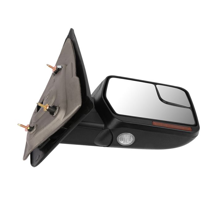 Towing Mirrors Pair for 2004-2014 Ford F150 Power Heated Turn Signal Lights Reflector 