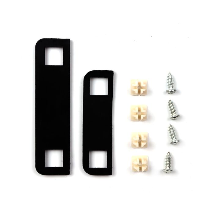 Side View Manual Mirrors For 80-96 Ford F150 83-92 Ford Ranger Black Pair Set