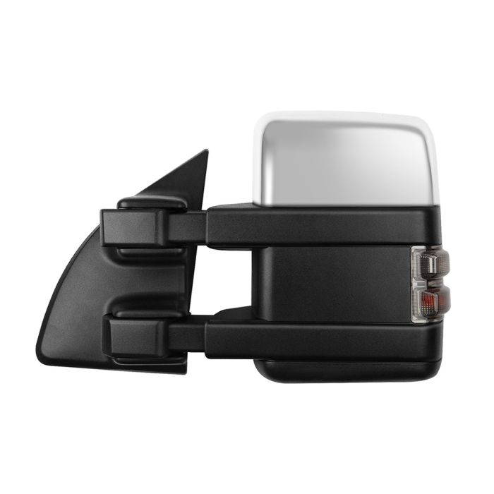 Tow Mirror Pair for 2003-2007 Ford F250 F350 F450 F550 Super Duty Power Heated Turn Signal Puddle Clearance Light