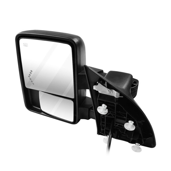 Towing Mirror Pair for 1999-2007 F250 F350 F450 F550 Super Duty Excursion Power Heated Turn Signal Arrow Light 