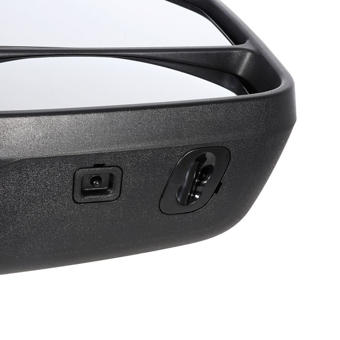 Towing Mirror Pair for 2017-2020 Ford F250 F350 F450 F550 Super Duty Power Heated Turn Signal Auxiliary Lamp 