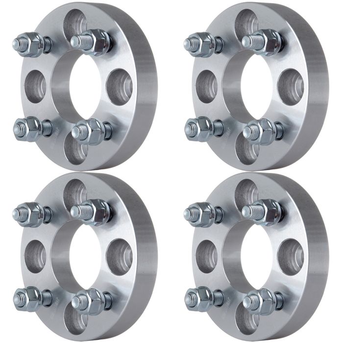 4Pcs 1 inch 4x100 4 Lug Wheel Spacers For 96-05 Honda Civic 96-98 Mazda Protege