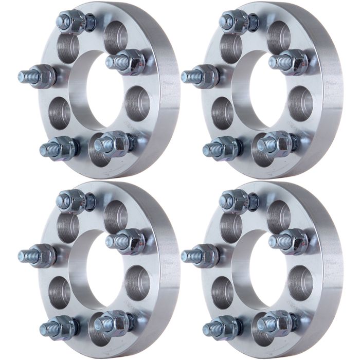 4Pcs 1 inch 5x100 to 5x4.5 5 Lug Wheel Spacers For 01-10 Chrysler PT Cruiser 96-05 Dodge Neon