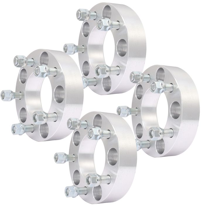 4Pcs 1.5 inch 5x5 5 Lug Wheel Spacers For 96-02 Chevrolet Express 1500 96-99 GMC C1500