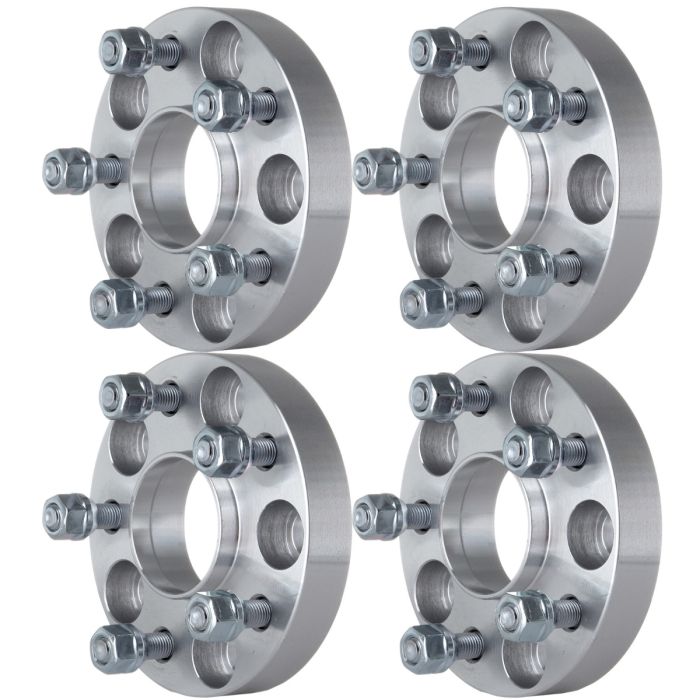4Pcs 1 inch 5x4.5 5 Lug Wheel Spacers For 96-04 Acura RL 98-15 Honda Accord