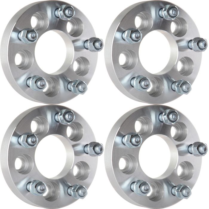 4Pcs 1 inch 5x100 to 5x4.5 5 Lug Wheel Spacers For 96-97 Chrysler Cirrus 03-08 Pontiac Vibe