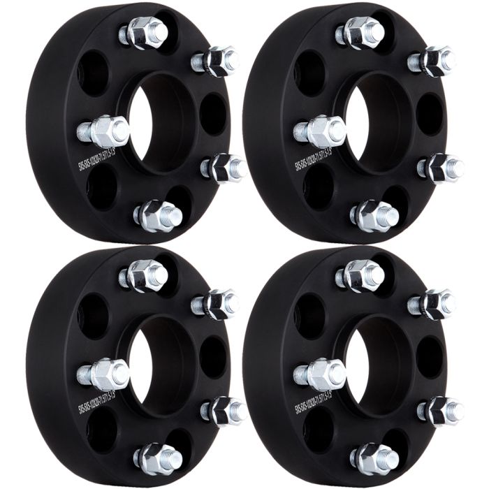 4Pcs 1.5 inch 5x5 5 Lug Wheel Spacers For 06-10 Jeep Commander 99-10 Jeep Grand Cherokee