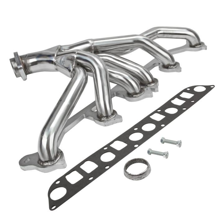 Exhaust Header for 1991-1999 Jeep Wrangler Cherokee Grand Cherokee 4.0L 6CYL TJ YJ XJ 