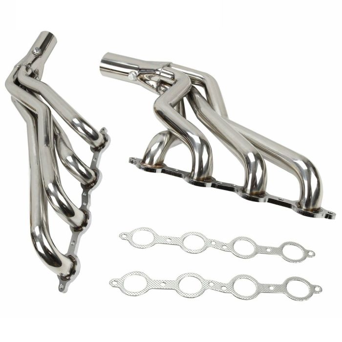 1967-1974 Chevy C10 Pickup 1975-1986 C10 LS1 LS2 LS3 LS6 LS9 Long Tube Header Exhaust Manifold