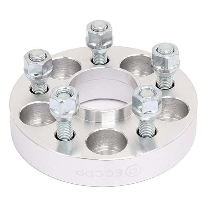 1 inch 5x100 5 Lug Wheel Spacers(57.1mm Bore, 12x1.5 Studs) for 1982-2005 Chevrolet Cavalier - 4PCS