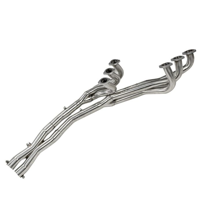 1986-1991 BMW E30 3-Series 325 325i 325e 2.5L 2.7L L6 Stainless Exhaust Header X-Pipe Kit 