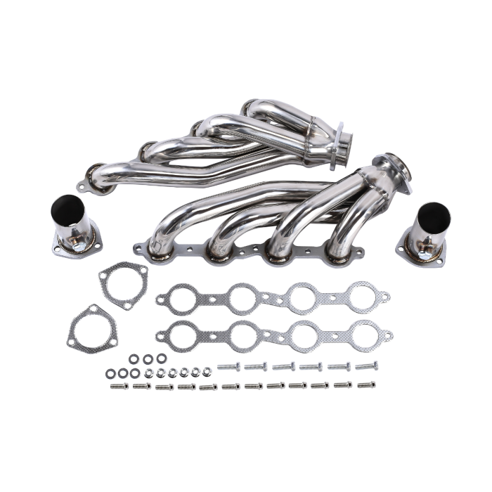 Chevy LS LS2 LS3 LS6 LS7 Stainless Shorty Swap Header for Chevelle Camaro C10