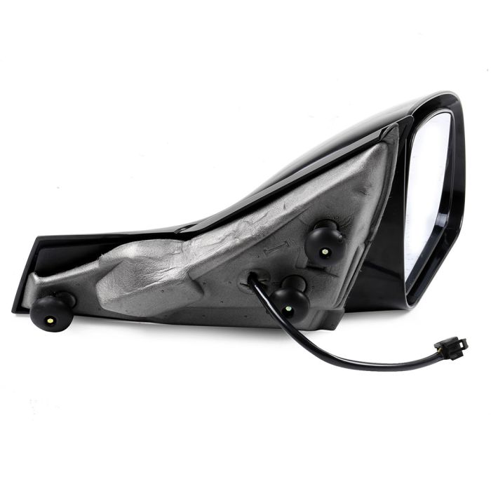 2004-2008 Pontiac Grand Prix Passenger Side View Mirror Power Heated Non-Fold Black