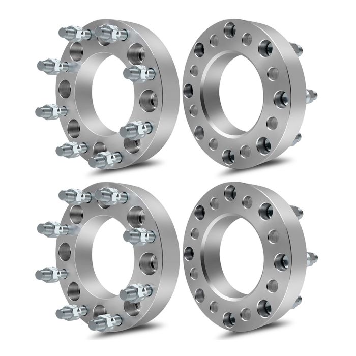 1.5 inch 8x6.5 to 8x180 8 Lug Wheel Spacers For 1996-2000 Chevrolet C3500 Chevrolet K3500 4Pcs