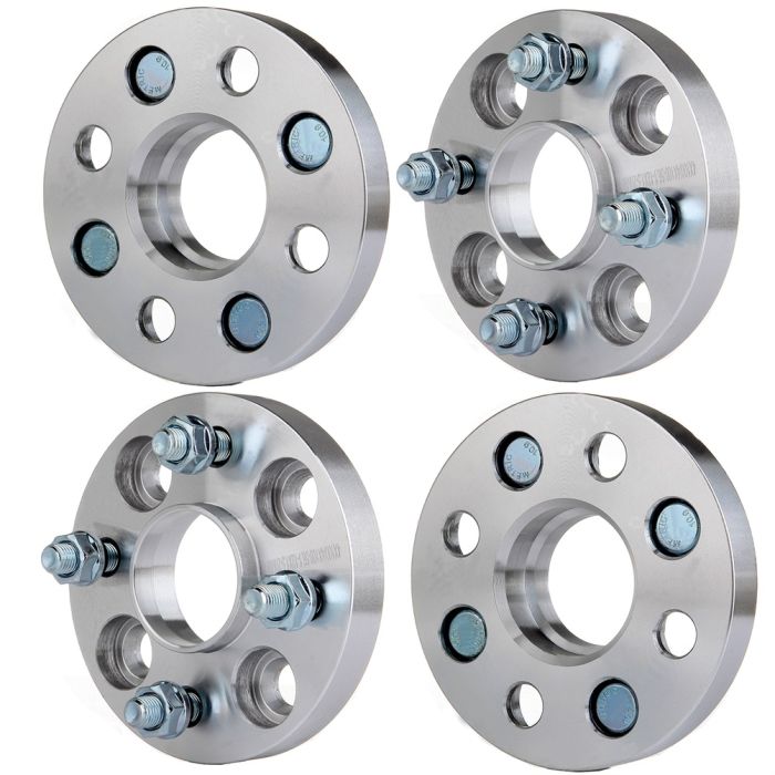 20mm 4x100 4 Lug Wheel Spacers(56.1mm Bore, 12x1.5 Studs) for 2014-2020 Mitsubishi Mirage, 2006-2020 Honda Fit - 4PCS