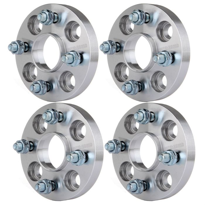 20mm 4x100 4 Lug Wheel Spacers(56.1mm Bore, 12x1.5 Studs) for 2014-2020 Mitsubishi Mirage, 2006-2020 Honda Fit - 4PCS