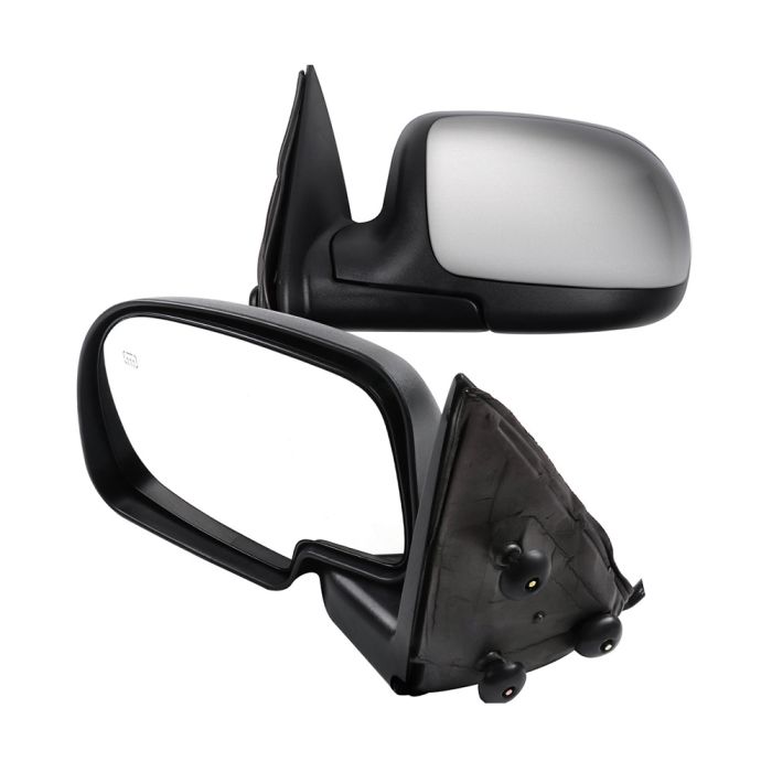 Power Heated View Mirror 2pcs For 00-02 GMC Yukon 99-02 GMC Sierra 2500