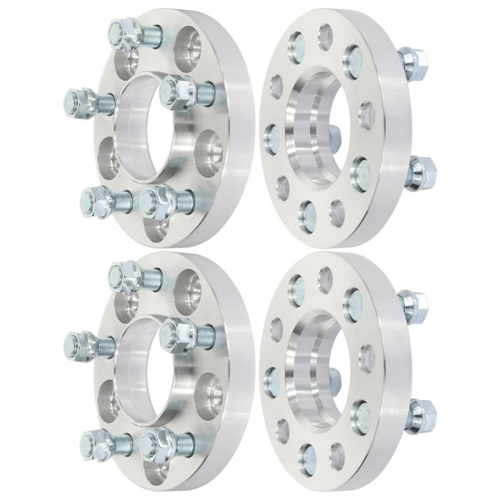 4Pcs 20mm 5Lug 5x4.5 Wheel Spacers 70.5mm 14x1.5 for 15-23 Ford Explorer GT Mustang 20-23 Lincoln Aviator 