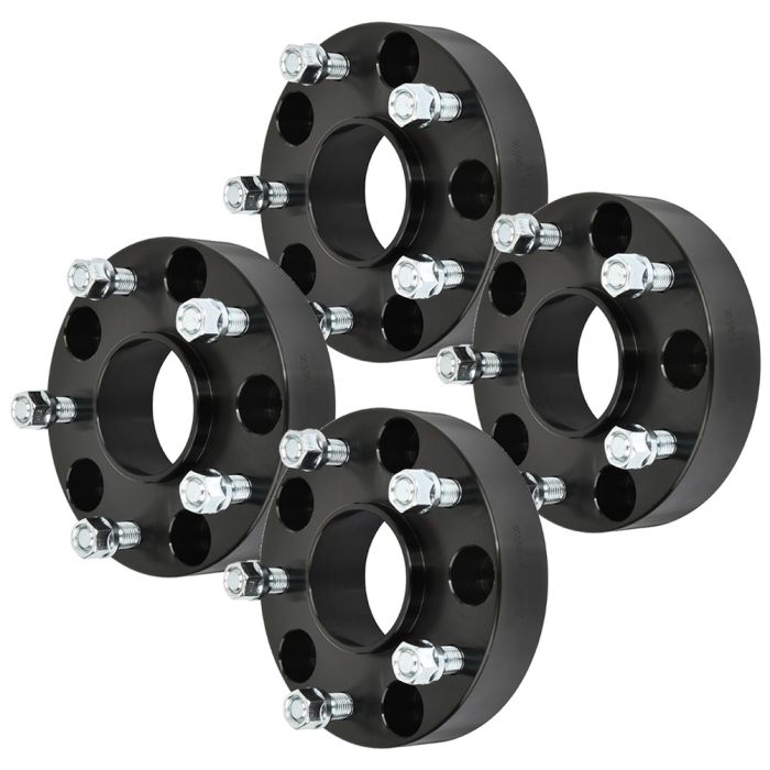 1.5 inch 5x5.5 5 Lug Wheel Spacers(77.8mm Bore, 14x1.5 Studs) For 12-18 Ram 1500 19-23 Ram 1500 Classic - 4PCS