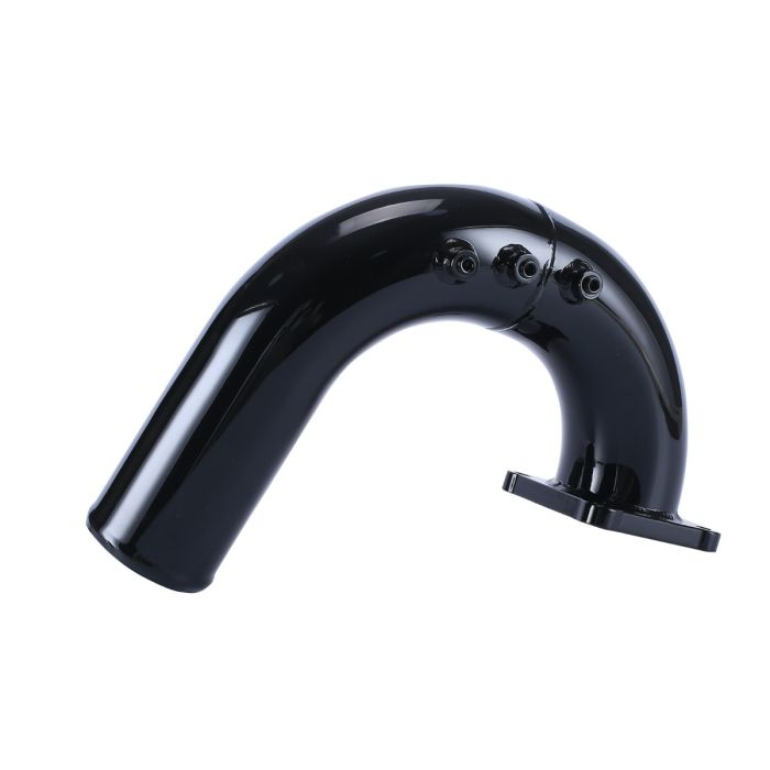 Black High Flow Intake Elbow Tube Pipe for 2003-2007 Dodge Ram 2500 3500 5.9L Cummins Diesel