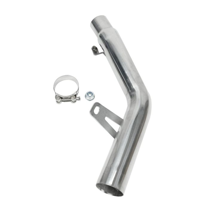 Stainless Race Exhaust Link Downpipe for 11-18 GSXR 600 750 Mid Pipe