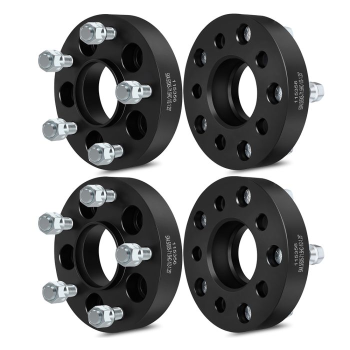 4Pcs 1.25 inch 5x4.5 to 5x5 5 Lug Wheel Spacers For 95-98 Jeep Grand Cherokee 02-12 Jeep Liberty