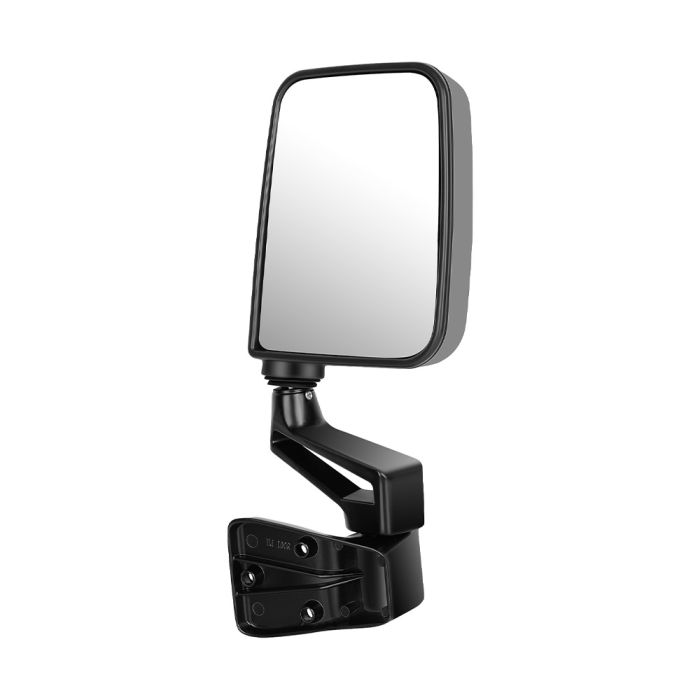 Side View Mirrors For 97-02 Jeep Wrangler TJ Black Manual Passenger Driver 2Pcs