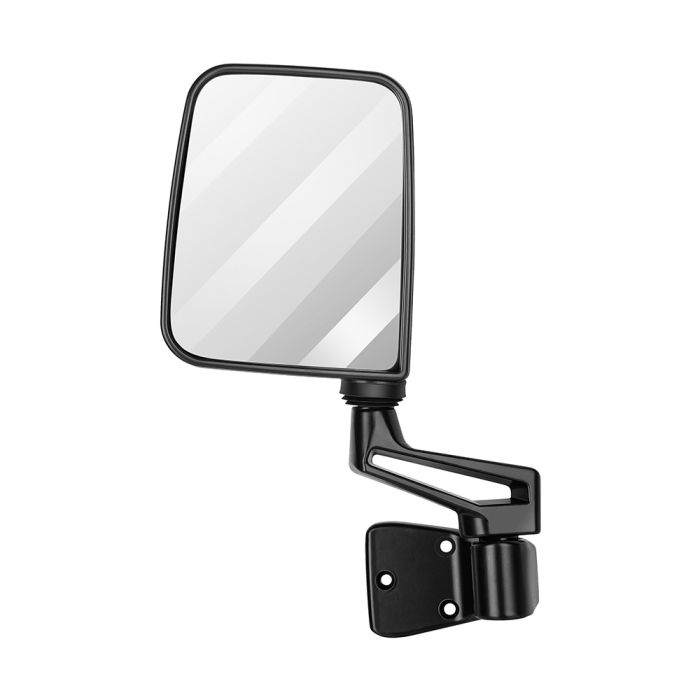 Side View Mirrors For 97-02 Jeep Wrangler TJ Black Manual Passenger Driver 2Pcs