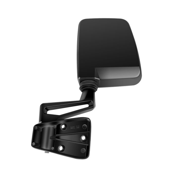 Side View Mirrors For 97-02 Jeep Wrangler TJ Black Manual Passenger Driver 2Pcs