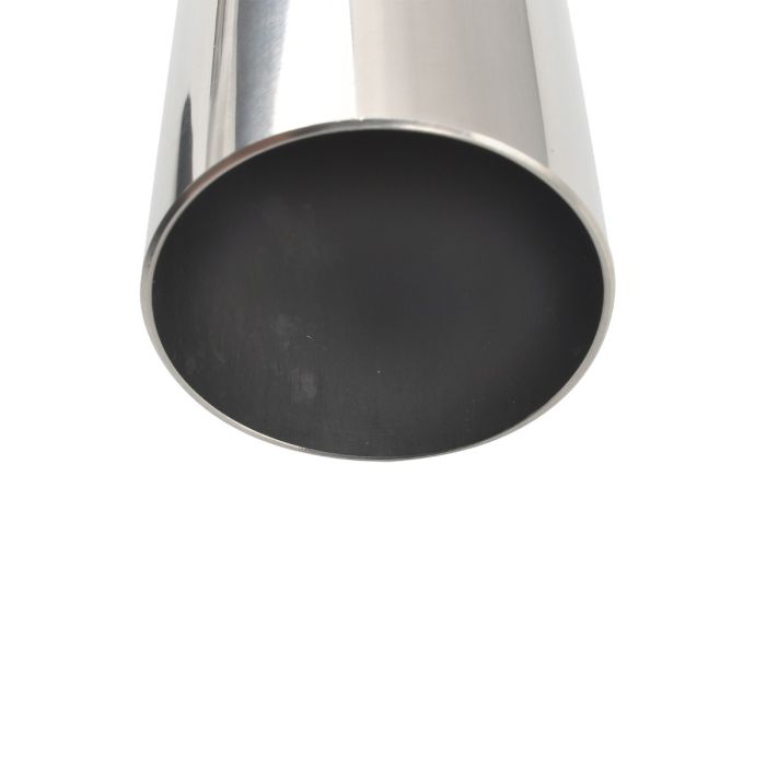 3.5Inch Stainless Straight DIY Custom Mandrel Tube Exhaust Pipe Kit 48 Inch/4FT Length 1PC