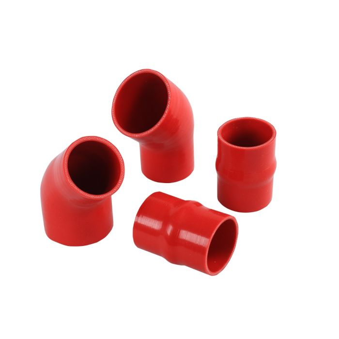 Intercooler Boot Silicone Hose Kit For 1994-2002 Dodge Ram Pickup 5.9 5.9L Red