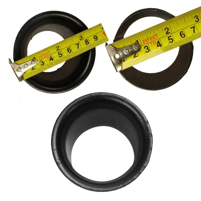 1963-1982 Chevy Chevrolet Corvette 5.7L V8 Long Tube Exhaust Header Black 