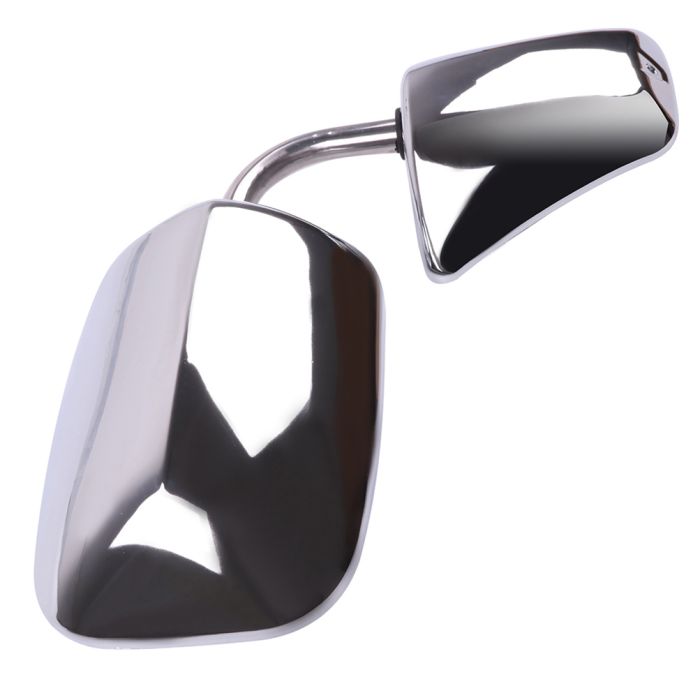 Chrome Passenger Side Manual Fold Side Mirror Chevrolet Blazer 1990-1991 GMC C1500 1994-1996