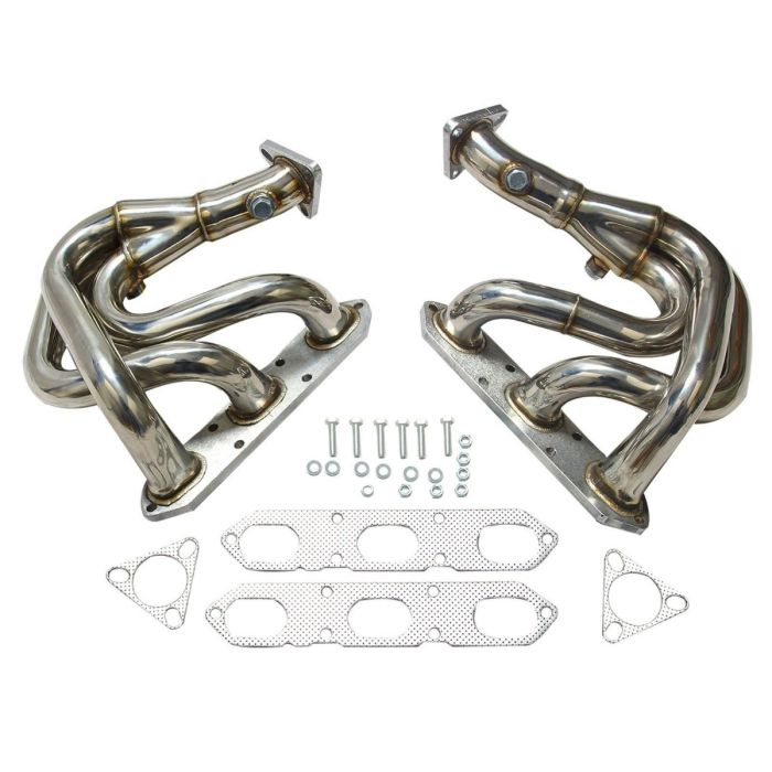 1997-2004 Porsche Boxster 986 2.5L 2.7L 3.2L Stainless Exhaust Header Manifold 