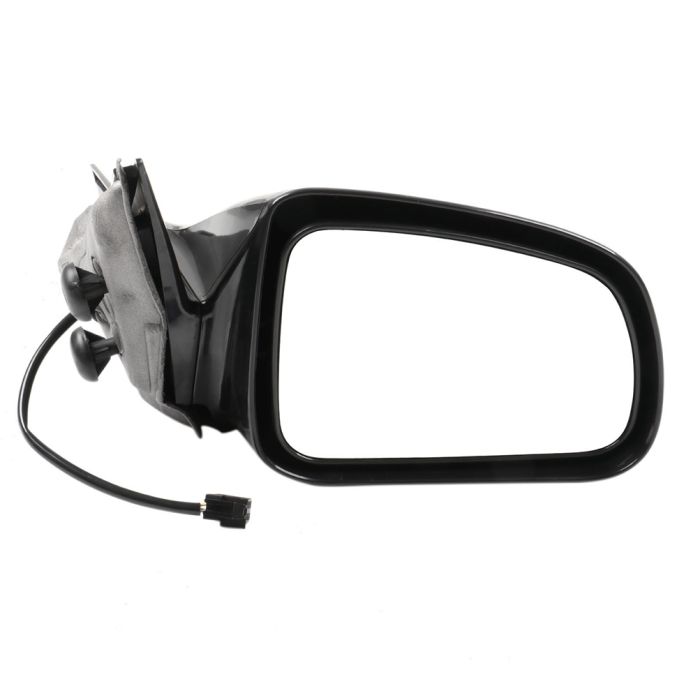 2004-2008 Pontiac Grand Prix Passenger Side View Mirror Power Heated Non-Fold Black