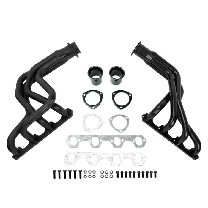 Long Tube Black Exhaust Header for 1969-1979 Ford F100 5.0L V8 302W Pickup Truck 2WD 
