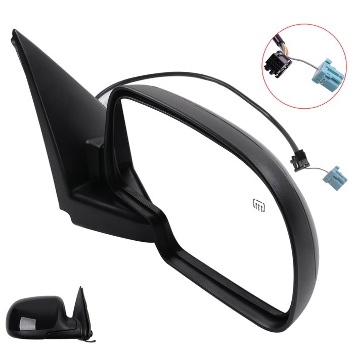 Passenger Side Mirror for 03-06 Chevy Suburban 1500 GMC Sierra 1500 Power Heated Manual Fold