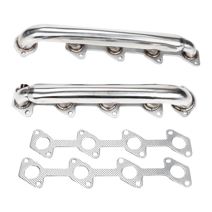Stainless Performance Headers Manifolds For 03-07 Ford Powerstroke F250 F350 6.0