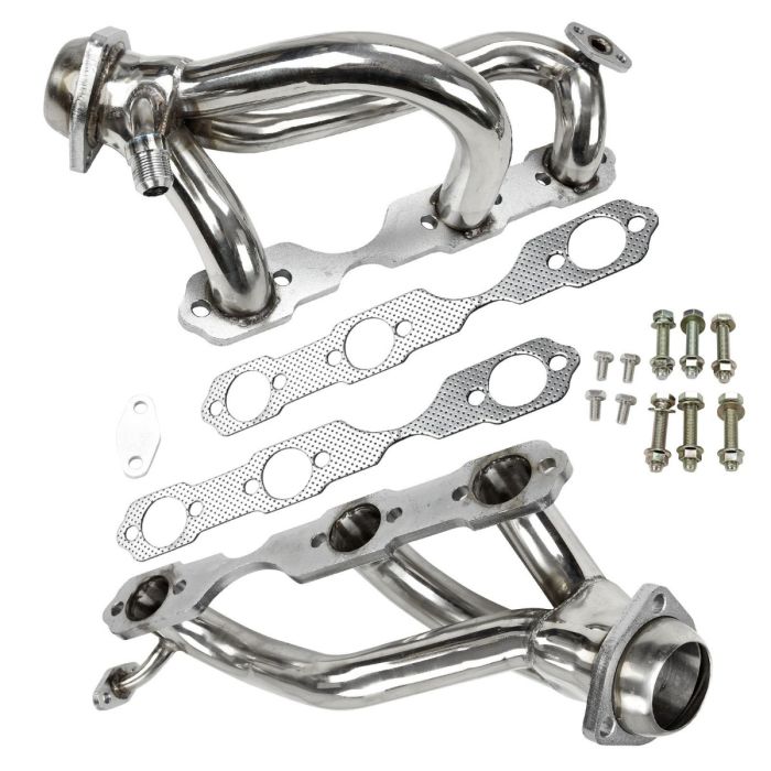 Exhaust Header for 1996-2001 Chevrolet Chevy S10 Blazer GMC Sonoma Jimmy 4.3L V6 4WD 