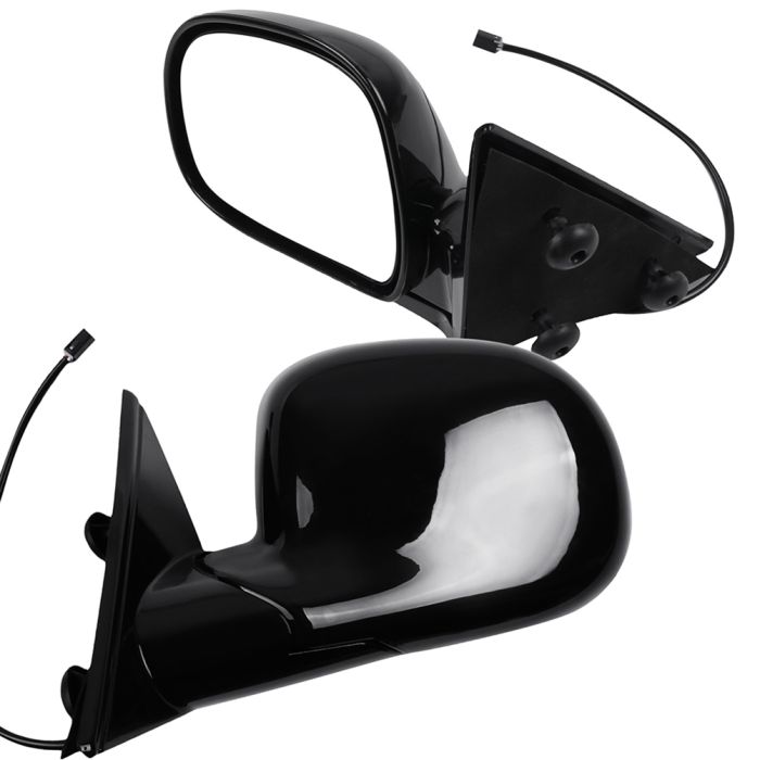 Side View Mirrors For 95-97 Chevy Blazer 95-97 GMC Jimmy Power Adjustment Driver & Passenger