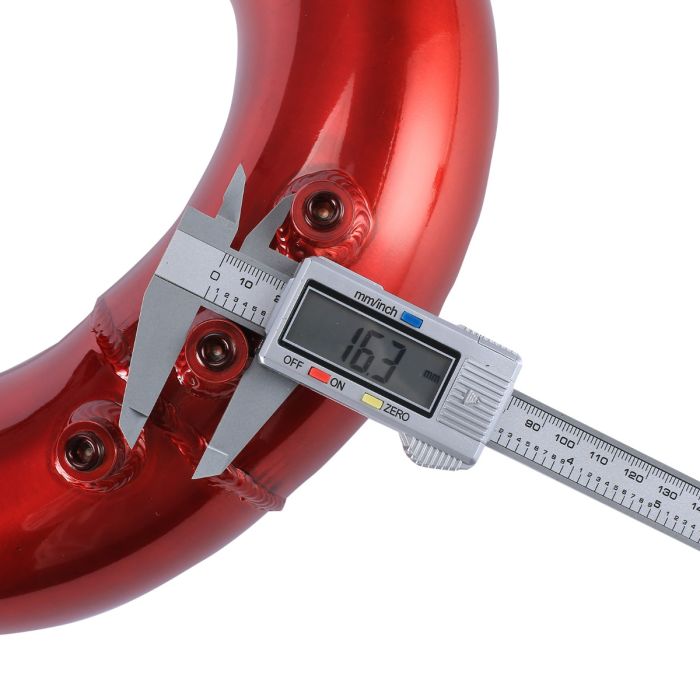 Red High Flow Intake Elbow Tube Pipe for 2003-2007 Dodge Ram 2500 3500 5.9L Cummins Diesel 