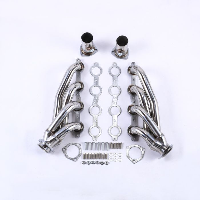 Shorty Exhaust Header LS Swap for Chevy GM Pontiac LS1 LS2 LS6 LS7 LSX 1964-1992 C10 Chevelle Camaro Caprice