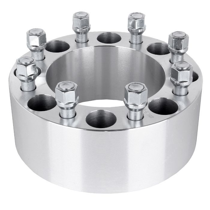 2Pcs 3 inch 8x6.5 8 Lug For 1994-2010 Dodge Ram 2500 3500 1990-1996 Ford F250 F350 Wheel Spacers Adapters