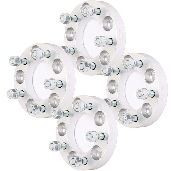 4Pcs 1 inch 5x4.5 5 Lug Wheel Spacers For 91-95 Acura Legend 02-06 Acura RSX