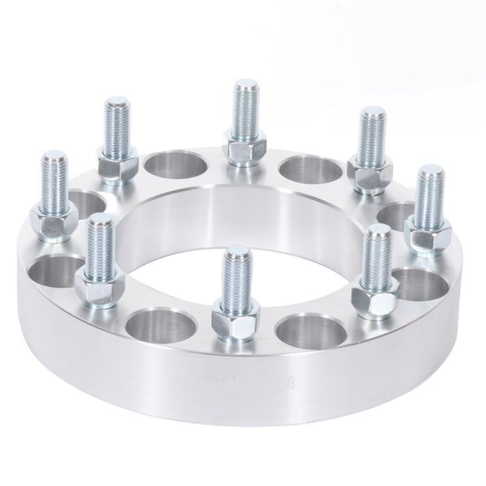 2Pcs 1.5 inch 8x180 8 Lug Wheel Spacers For 2011-2018 Chevrolet Silverado 2500 2011-2023 Chevrolet Silverado 2500 HD 3500 HD GMC Sierra 2500 HD 3500 HD