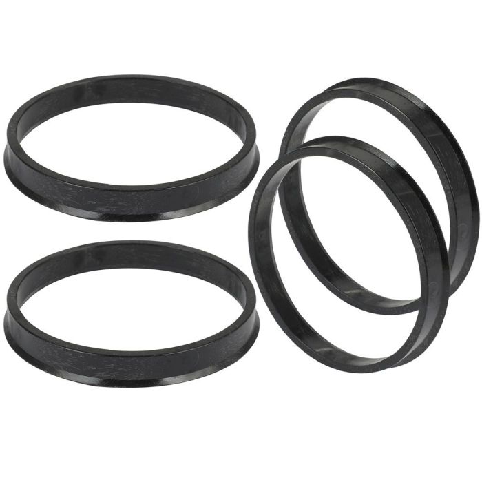 Wheel Hub Centric Rings ID-71.5 OD-78 mm plastic Black 4 pcs